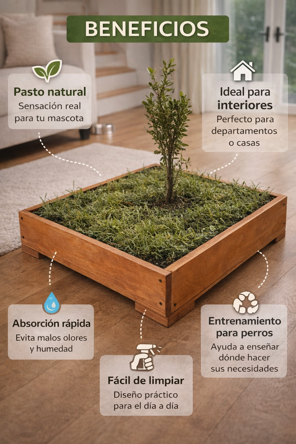 DOGMA® PETGARDEN — Mantén tu hogar limpio y a tu peludito cómodo todos los días.