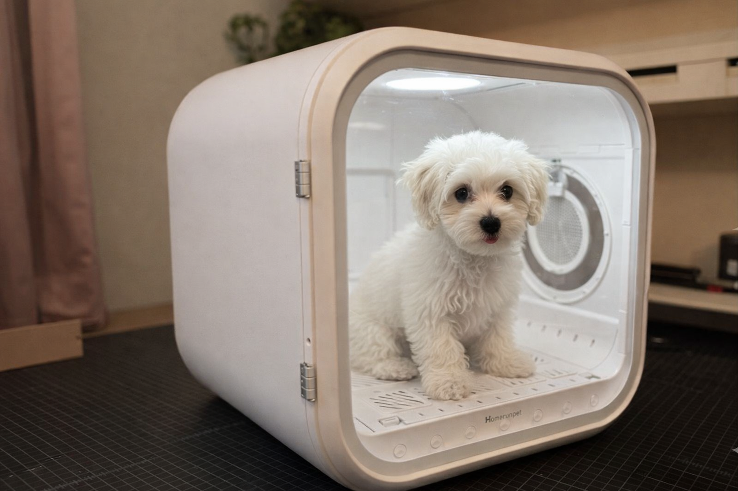 DOGMA® DRIVE CUBE — Tu mascota seca, tranquila y sin estrés en minutos.
