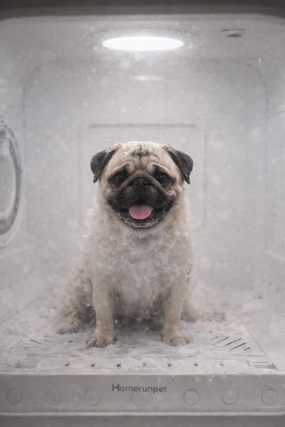 DOGMA® DRIVE CUBE — Tu mascota seca, tranquila y sin estrés en minutos.