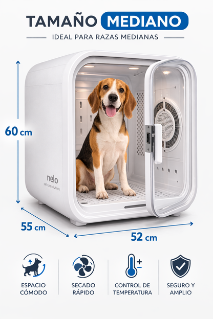 DOGMA® DRIVE CUBE — Tu mascota seca, tranquila y sin estrés en minutos.