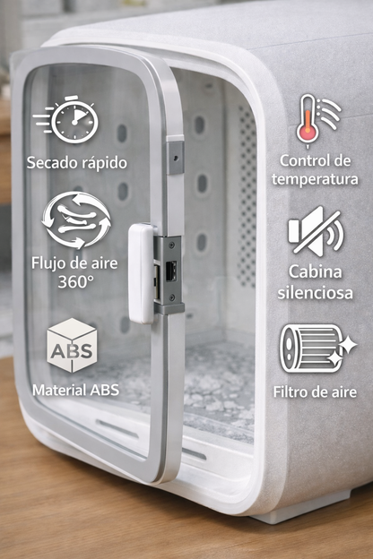DOGMA® DRIVE CUBE — Tu mascota seca, tranquila y sin estrés en minutos.